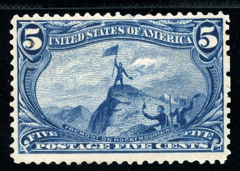 USAstamps Unused VF US 1898 Trans-Mississippi Fremont Scott 288 NG