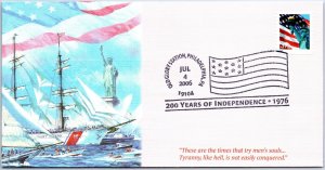 2006 FLEETWOOD U.S. PATRIOTIC SERIES 200 YEARS OF INDEPENDENCE (1976)