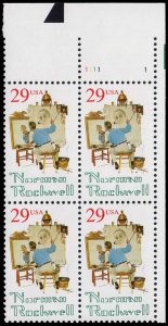 United States - Scott 2839 - Mint-Never-Hinged - Plate Block of Four