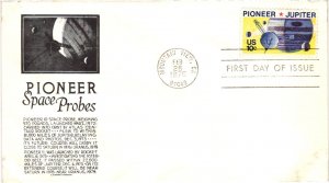 #1556 Pioneer Jupiter Space Stamp – Anderson Cachet Scand