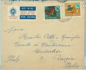 67391 - SOUTHERN RHODESIA  - Postal History -   COVER  to  ITALY  1964 
