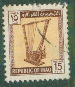 Iraq 323 USED BIN $0.50