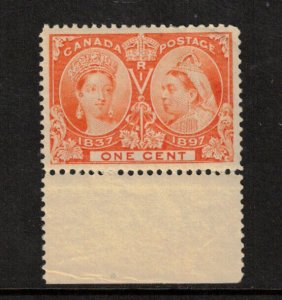 Canada #51 Extra Fine Never Hinged Margin Single