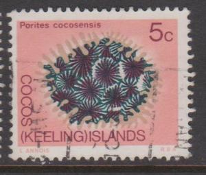 Cocos Islands Sc#12 Used