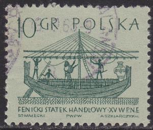 Poland 1125 Phonenician Merchant Ship 1963