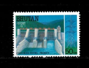Bhutan 1989 - Chhukha Hydel Project - Single Stamp - Scott #773 - MNH