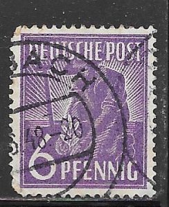 Germany 558: 6pf Planting Olive, used, F-VF