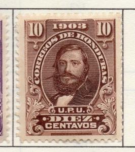 Honduras 1903 Early Issue Fine Mint Hinged 10c. 175749