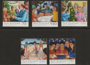 New Zealand 2484-88   2013  set  5 VF MInt NH