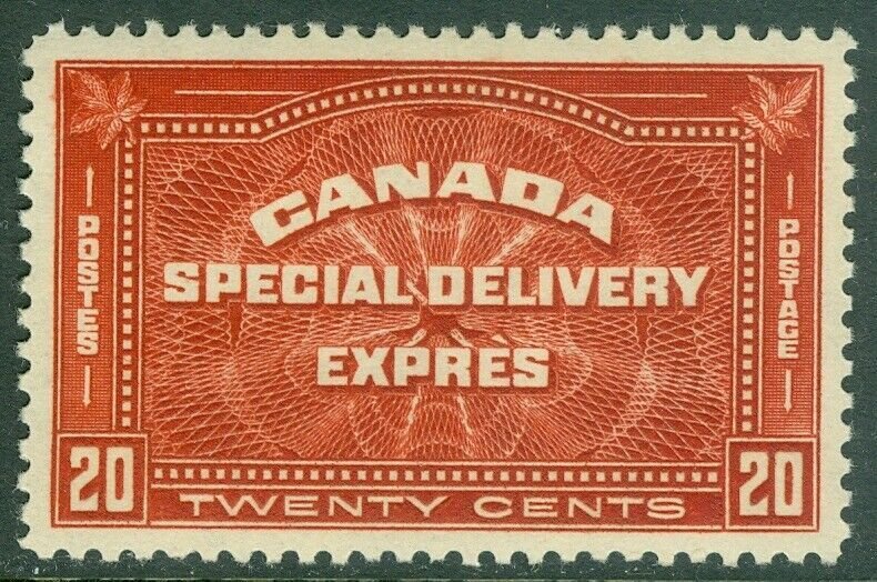 EDW1949SELL : CANADA 1930 Scott #E4 Superb, Mint Original Gum VLH. Catalog $65++