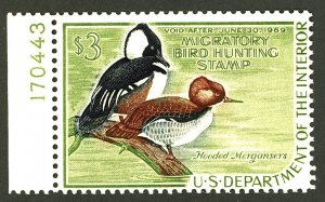 U.S. #RW35 MINT PL# SINGLE OG NH