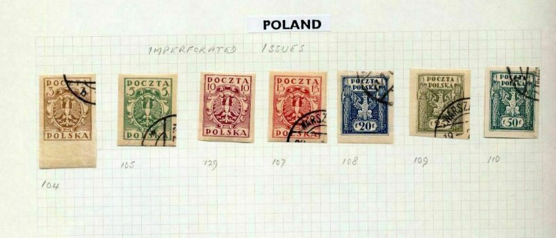 POLAND Early/Mid M&U Collection(Apprx 150 Items) (WP 123