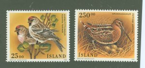 Iceland #808-809  Single (Complete Set)