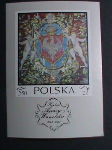 POLAND-NATIONAL ARMS IMPERF- MNH-S/S VERY FINE WE SHIP TO WORLD WIDE