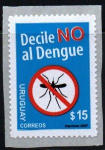 2007 Uruguay  campaign against dengue fever health  #2192 ** MNH