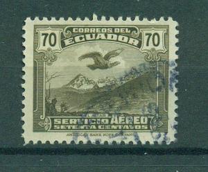 Ecuador sc# C54 used cat value $.25