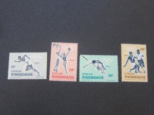 Rwanda 1964 Sc 76-9 MNH