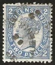 Queensland 133, used.  Type III.  wmk 12.  1907.  (A881)