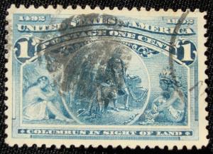 US #230 Used Single SCV $.40 L6