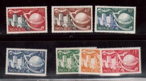 Monaco #245 - #246 & #C30 - #C33 VF Mint