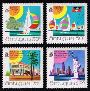 Antigua #300-303 Opening of Information Office; MNH (1.25)