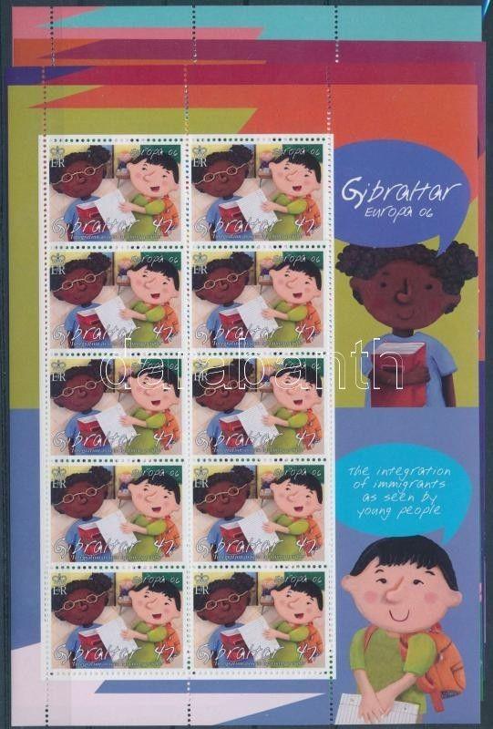 Gibraltar stamp Europa CEPT minisheet set MNH 2006 Mi 1165-1168 WS145874