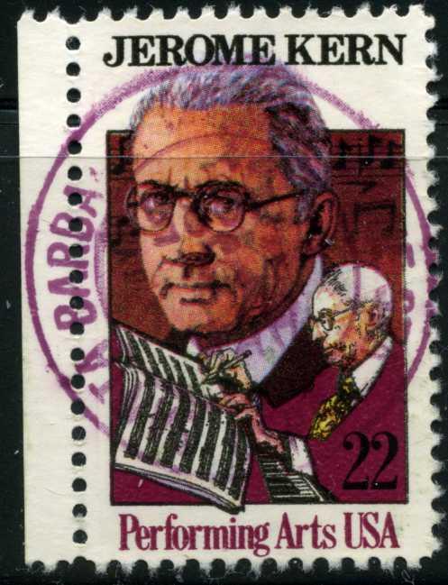 U.S. #2110 Jerome Kern Santa Barbara SOTN