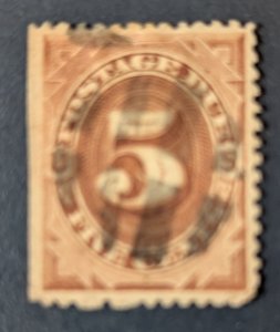 US J4, 1879 Postage Due, Nice margins, Cat. value - $70.00