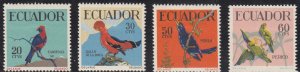 Ecuador - 1958 - SC 645-48 - LH/H - Complete set