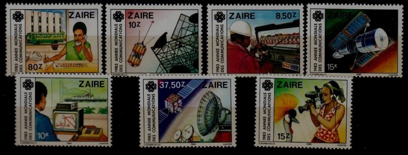 Zaire 1139-45 MNH Communication year SCV11.45