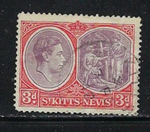 St. Kitts-Nevis 84 Used 1938 issie