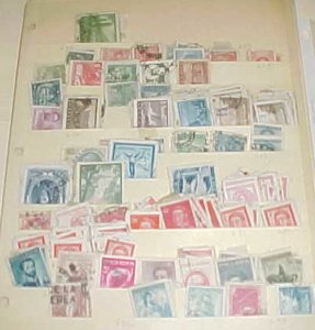 ARGENTINA STAMPS 50 DIFF. ALSO 300  DUPLICATE USED