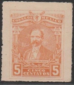 MEXICO 504, 5¢ FRANCISCO I. MADERO. MINT, NEVER HINGED. VF.