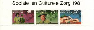 Netherlands Antilles 1981 50th Anniv. Boy Scouts, Miniature Sheet [Mint]