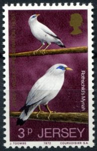 Jersey Sc#66 MNH, 3p multi, Wildlife Preservation Trust (2nd series) (1972)