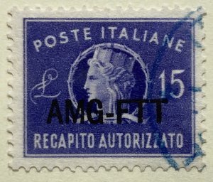 AlexStamps TRIESTE #EY4 VF Used 