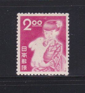 Japan 522 Set MHR Animals, Girl and Rabbit (C)