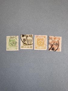 Stamps Manchukuo Stamps 62-5 used