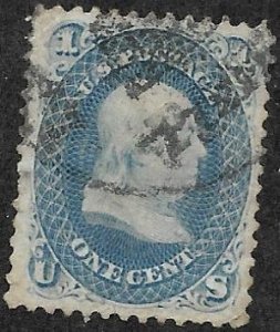 United States 1861 - U - Scott #63 *