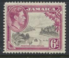 Jamaica  SG 128  - perf 12½ Mint light trace of hinge - see scan and details