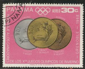 Panama  Scott 487H used CTO Olympic 1968 corner cancel