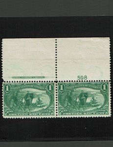 Scott #285 F/VF-OG-NH. SCV - $160.00