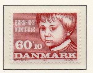 Denmark 1969 Early Issue Fine Mint Hinged 60ore. NW-225509