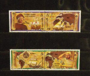 15678   GIBRALTAR   MNH # 611a, 613a        Pairs         CV$ 7.50