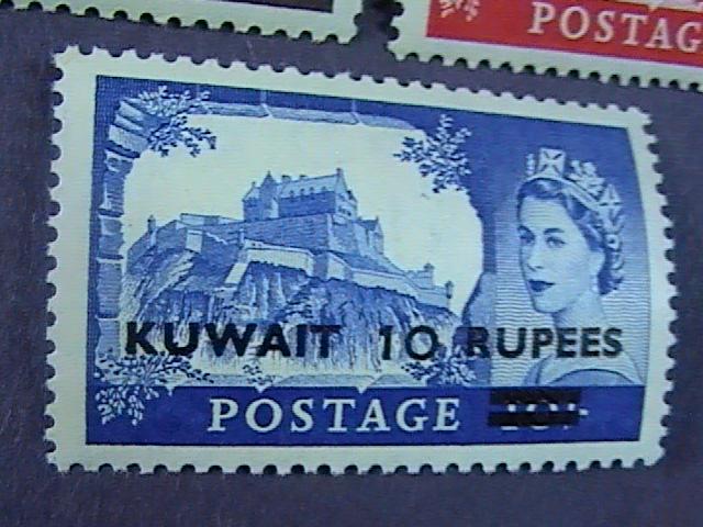 KUWAIT # 117-119-MINT/NEVER HINGED-COMPLETE SET---QEII---1955