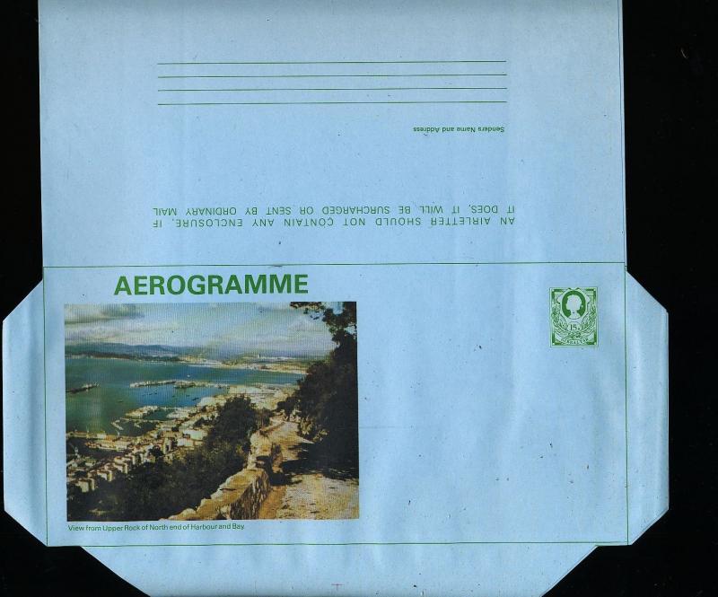 GIBRALTAR QE 12p &15c Aerogramme Airletters Unused x 95 (Au11734)