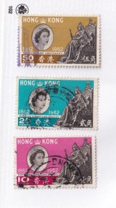 HONG KONG SELECTION OF COMMEMORATIVES MNH,MLH,USED CAT VALUE $120 US$