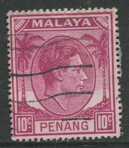 STAMP STATION PERTH Penang #11 KGVI Definitive Used 1949-1952