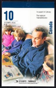 CANADA # B13  - BK193 - Mint NH - Booklet of 10 - Literacy