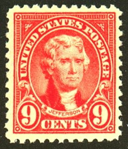 U.S. #561 MINT OG LH